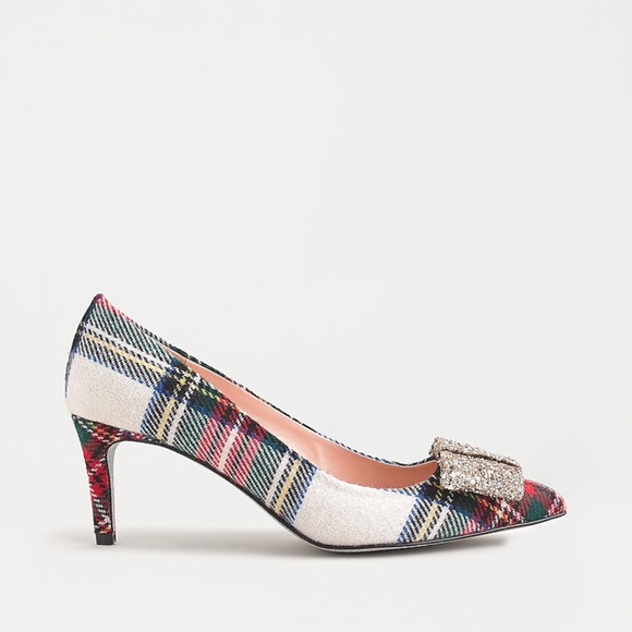 J. Crew Shoes - New JCREW Colette Pumps in Snowy Stewart Tartan